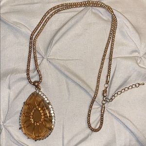 Brownstone Necklace